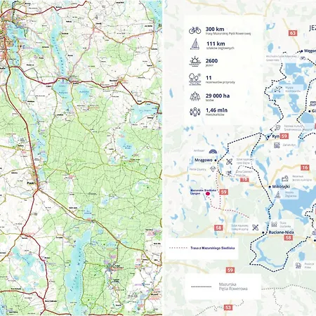Сasa de vacaciones Mazurskie Siedlisko Langen *
