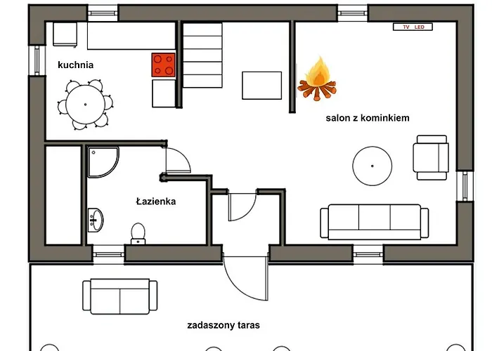Mazurskie Siedlisko Langen Prázdninový dům *